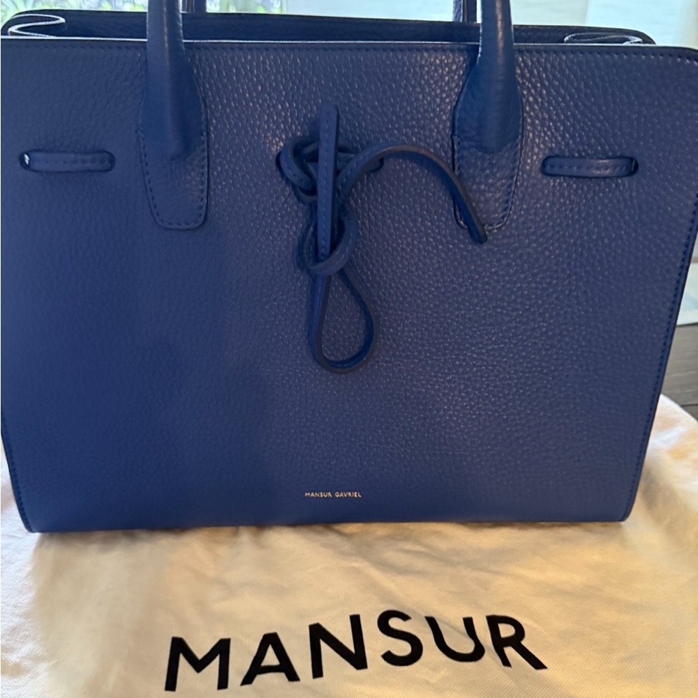 Mansur Gavriel Deep Blue Tote